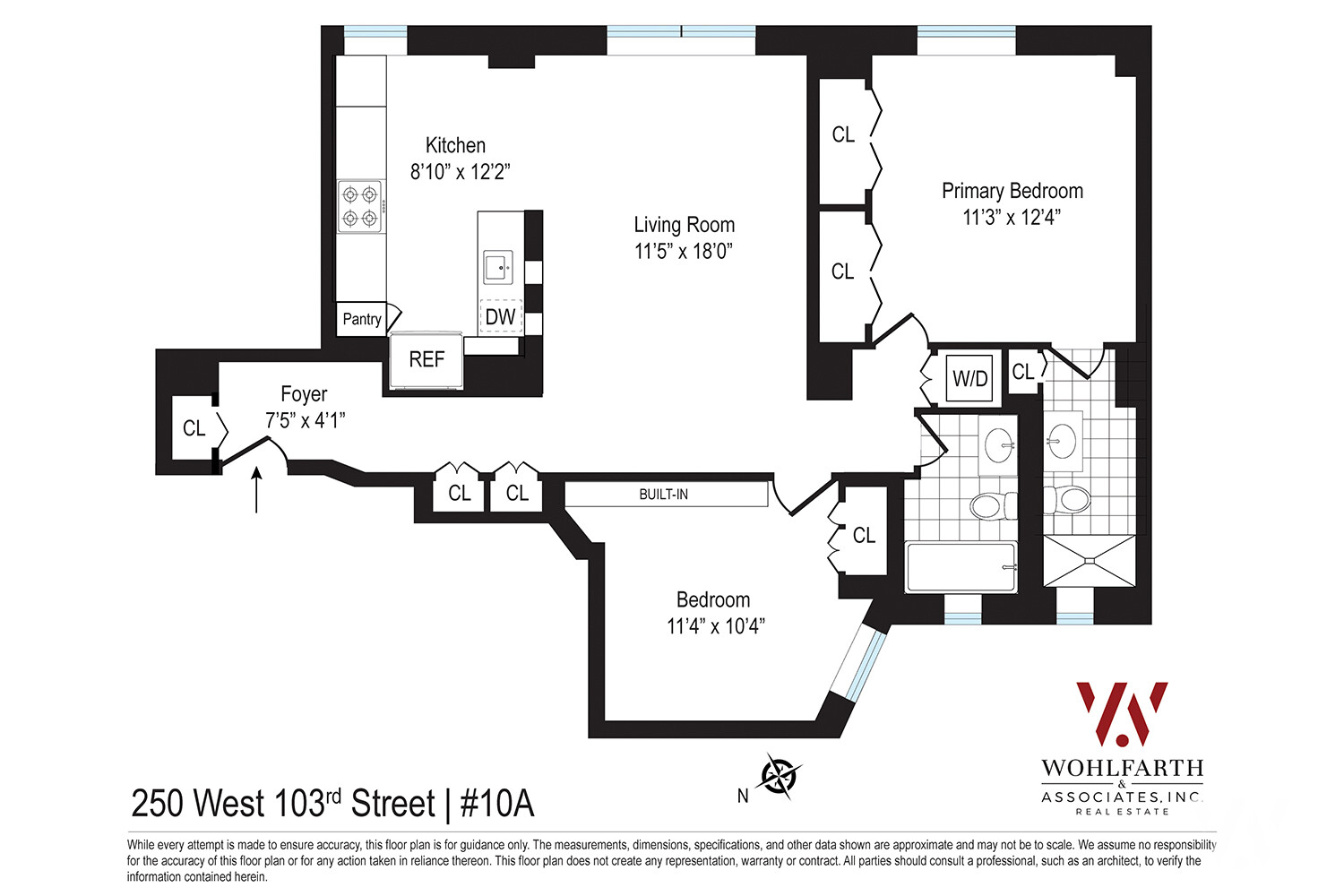 250 West 103rd Street 10A Upper West Side New York NY 10025