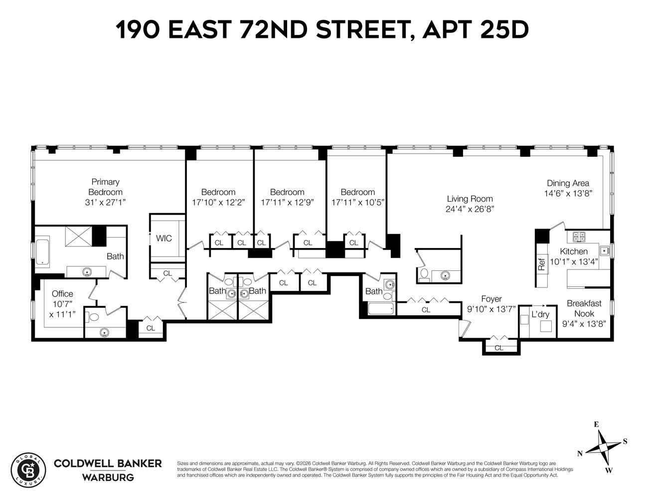 190 East 72nd Street 25BD Upper East Side New York NY 10021