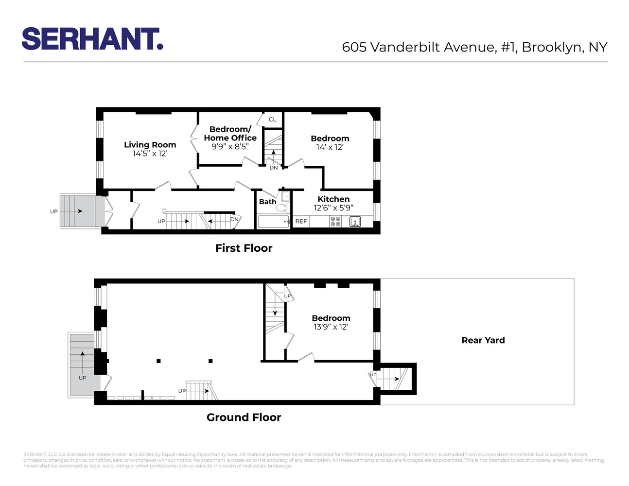 605 Vanderbilt Avenue 1 Prospect Heights Brooklyn NY 11238