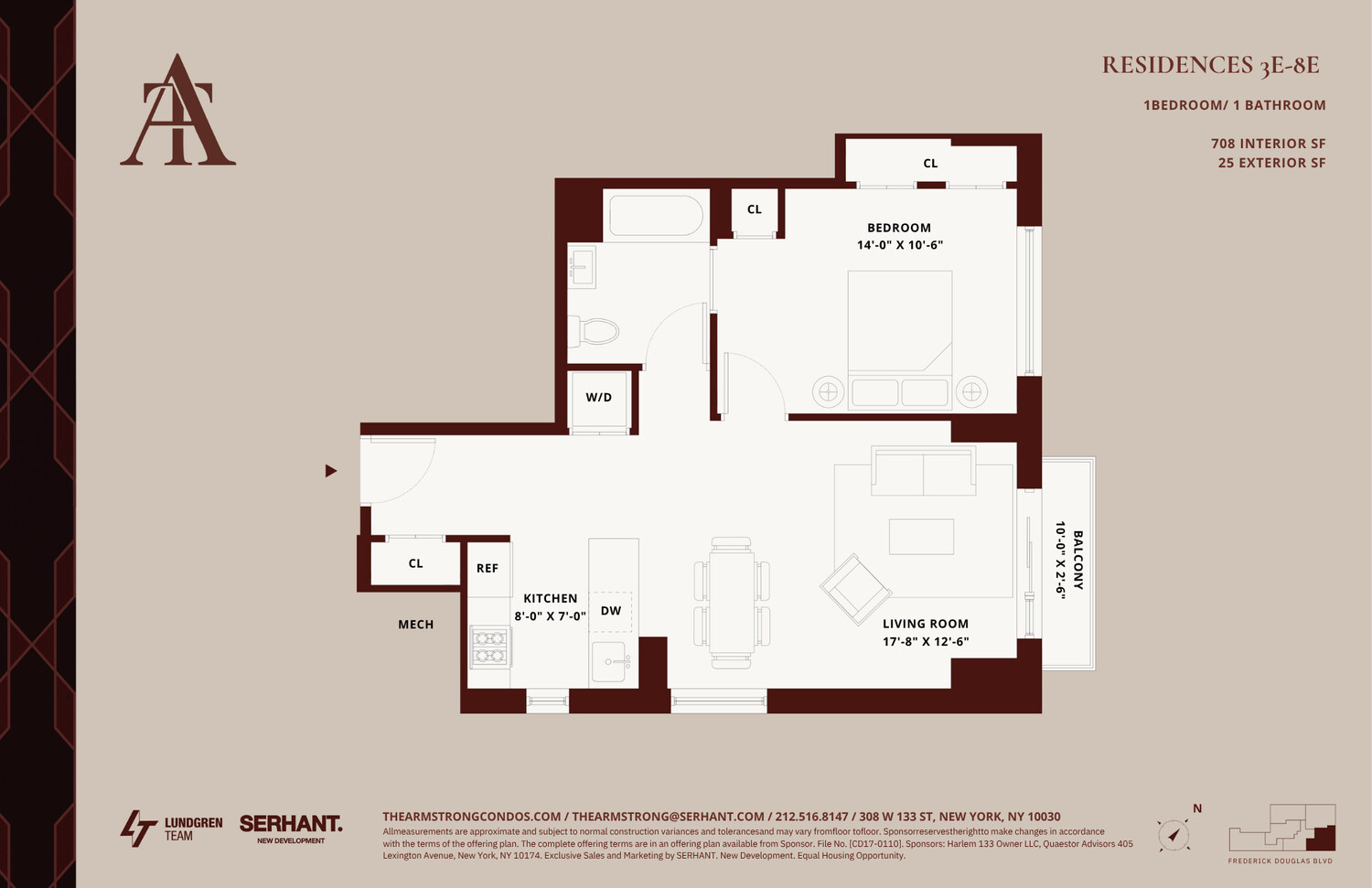 308 West 133rd Street 7E West Harlem New York NY 10027
