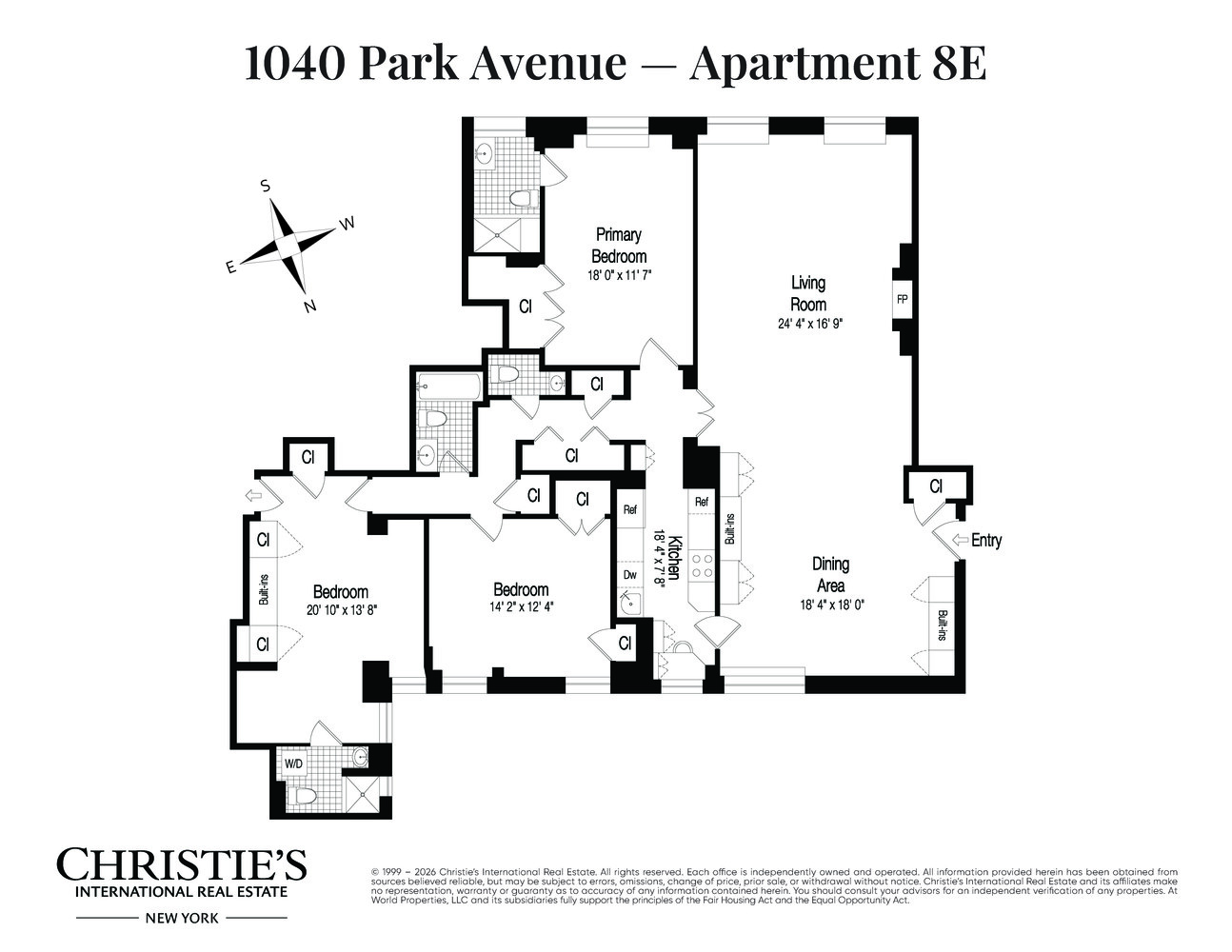 1040 Park Avenue 8E Carnegie Hill New York NY 10028