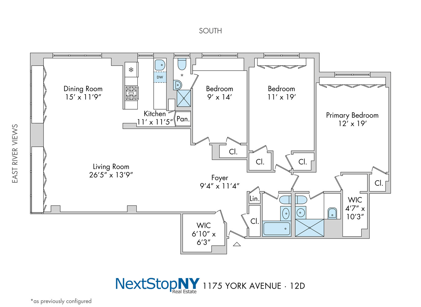 1175 York Avenue 12D Upper East Side New York NY 10065