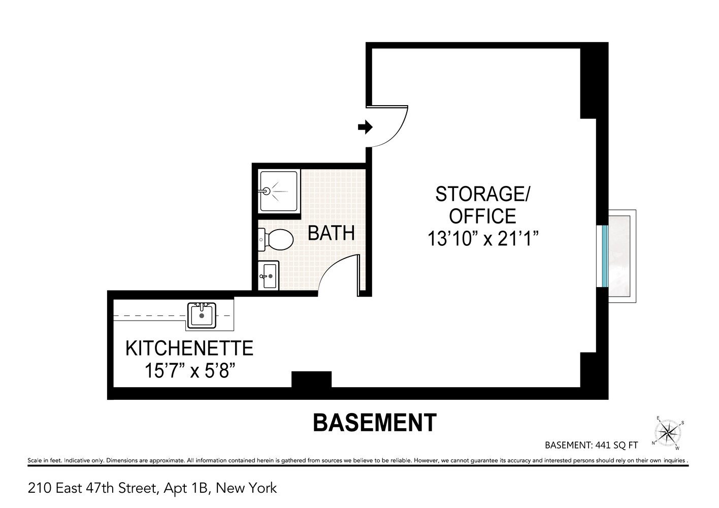 210 East 47th Street 1BP Turtle Bay New York NY 10017