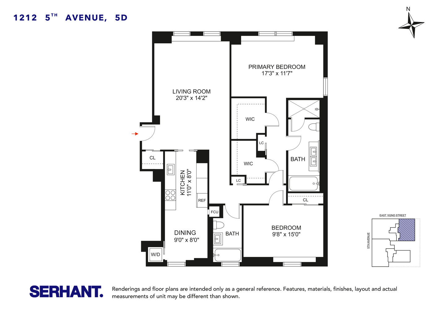 1212 Fifth Avenue 5D Upper East Side New York NY 10029