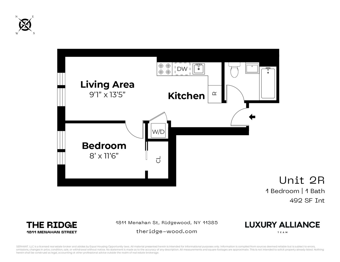 1811 Menahan Street 2R Ridgewood Queens NY 11385