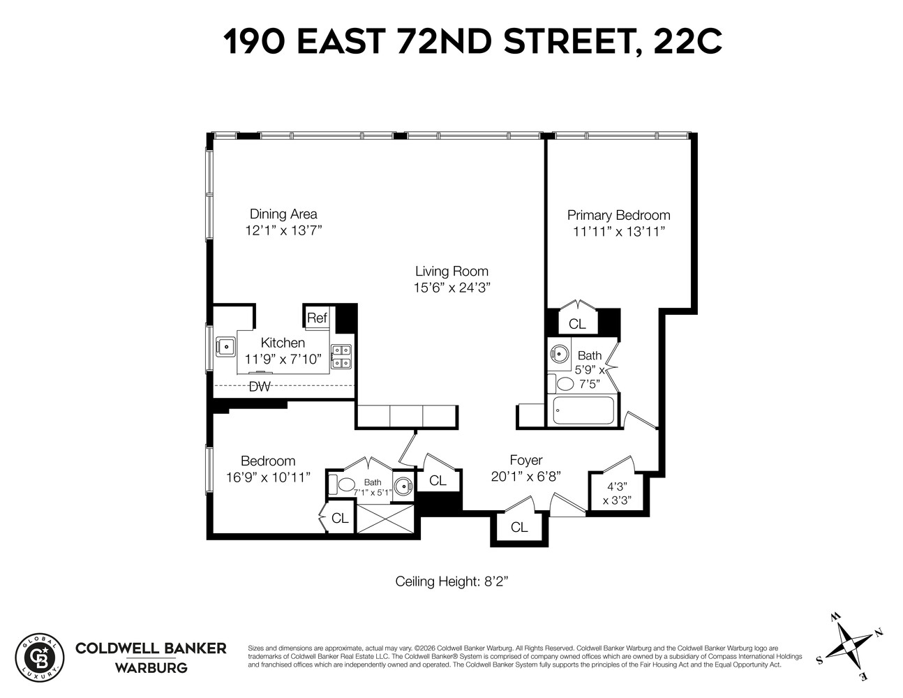 190 East 72nd Street 22C Upper East Side New York NY 10021