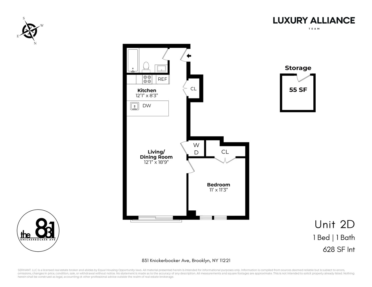 831 Knickerbocker Avenue 2D Bushwick Brooklyn NY 11237