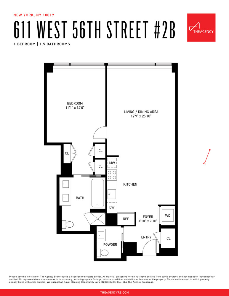 611 West 56th Street 3B Clinton New York NY 10019
