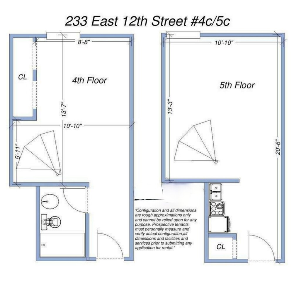 233 East 12th Street 4C/5C E. Greenwich Village New York NY 10003