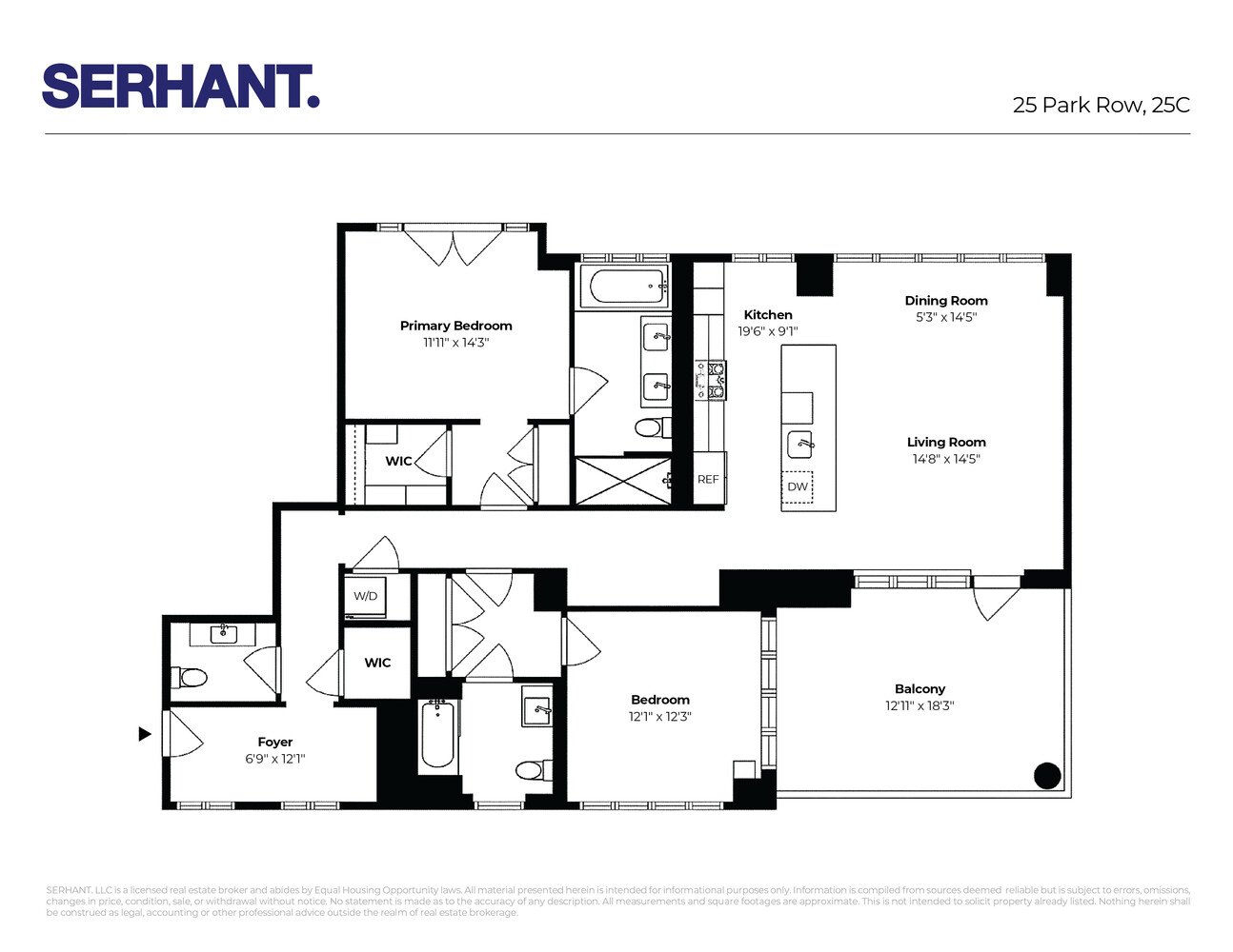 25 Park Row 25C Seaport District New York NY 10038