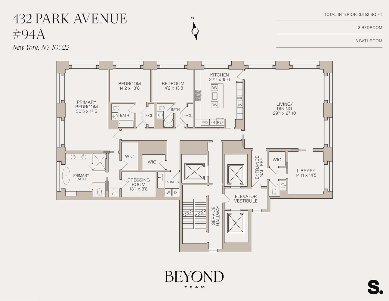 432 Park Avenue 94A Midtown East New York NY 10022
