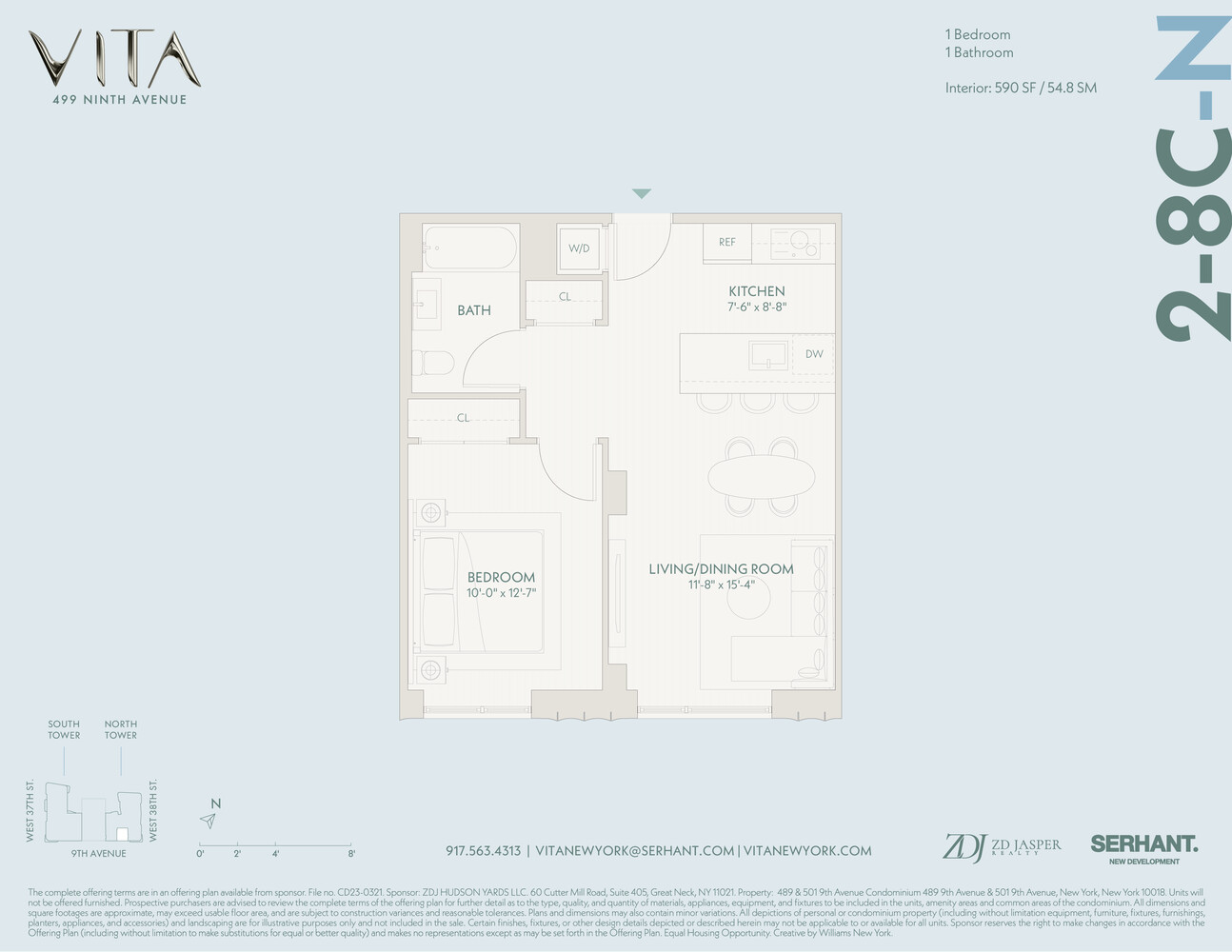 499 Ninth Avenue 5CN Clinton New York NY 10018