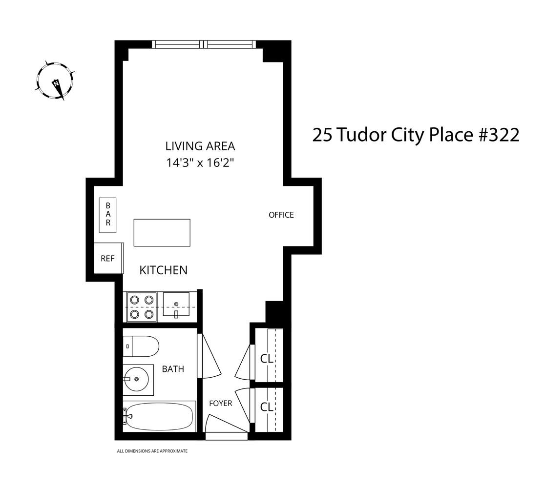 25 Tudor City Place 322 Tudor City New York NY 10017
