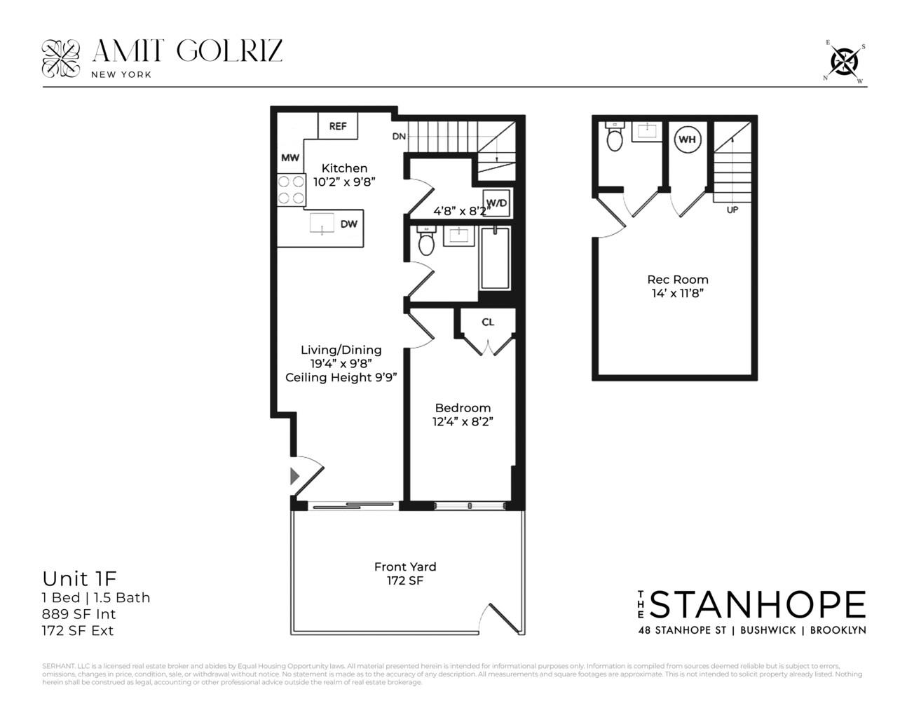 48 Stanhope Street 1F Bushwick Brooklyn NY 11221