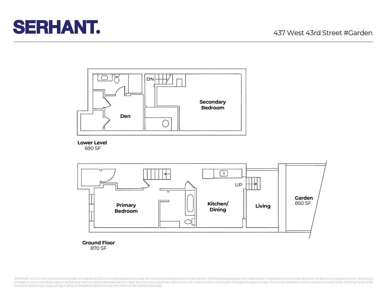 437 West 43rd Street 1G Clinton New York NY 10036
