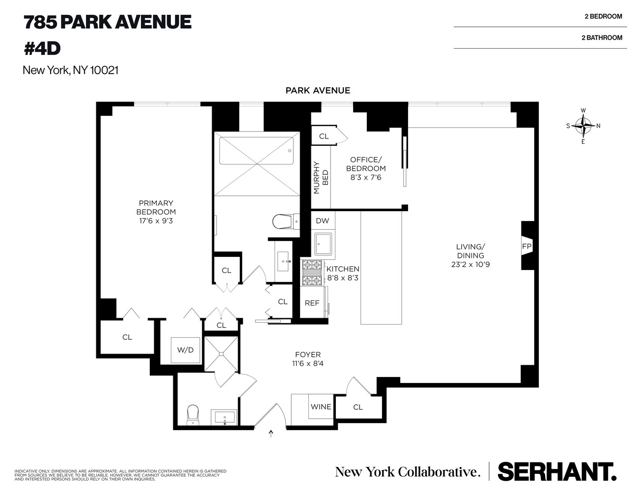 785 Park Avenue 4D Upper East Side New York NY 10021