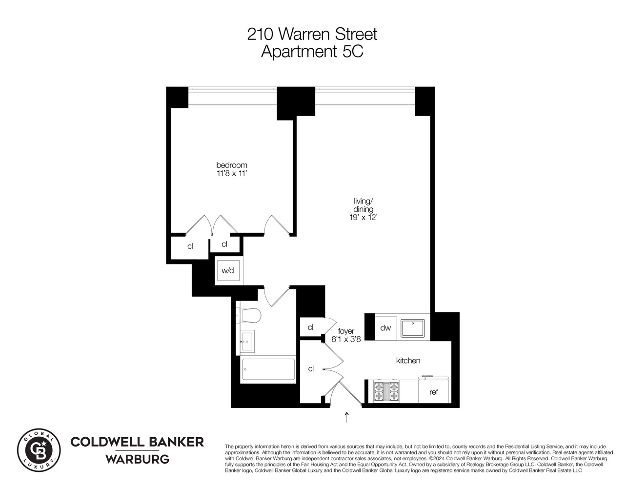 210 Warren Street 5C Battery Park City New York NY 10282