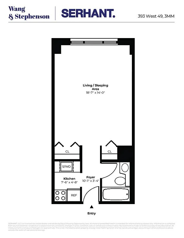 393 West 49th Street 3MM Clinton New York NY 10019