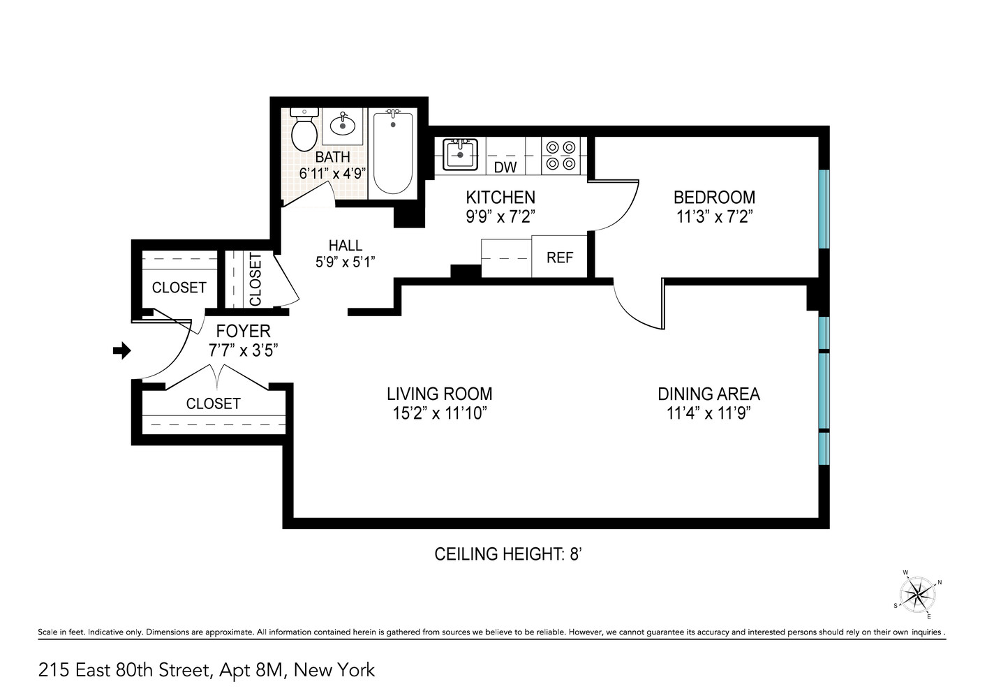 215 East 80th Street 8M Upper East Side New York NY 10075