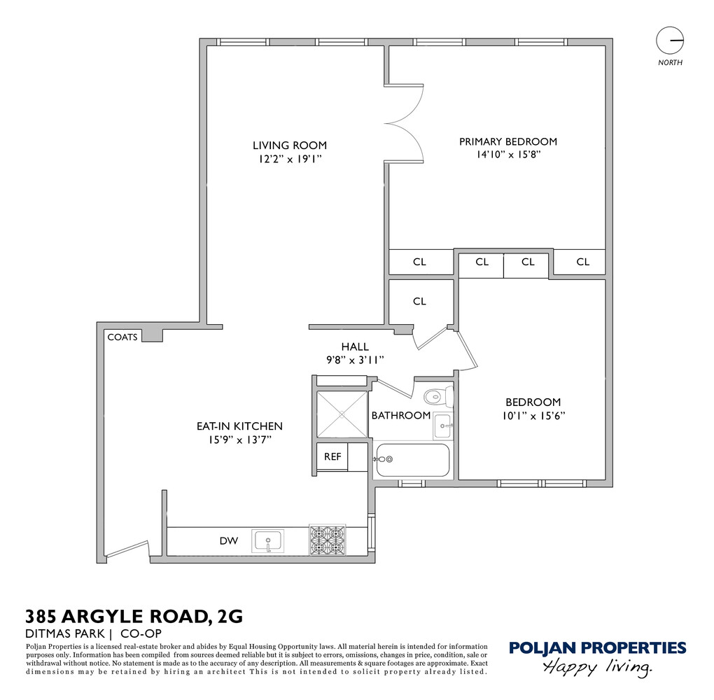 385 Argyle Road 2G Ditmas Park Brooklyn NY 11218