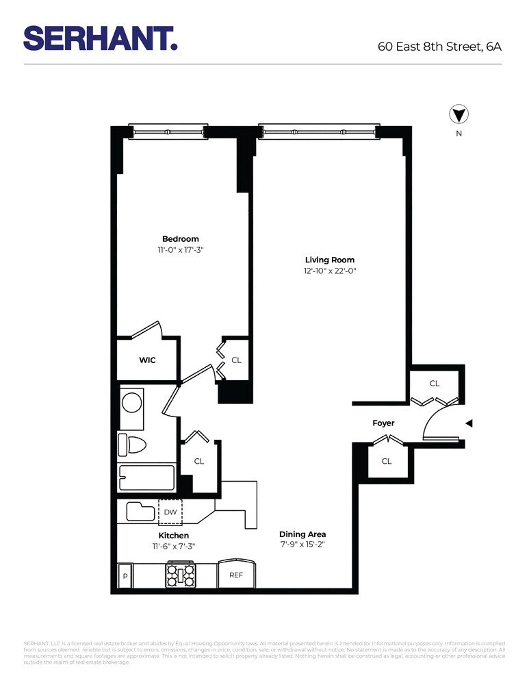 60 East 8th Street 6A Greenwich Village New York NY 10003