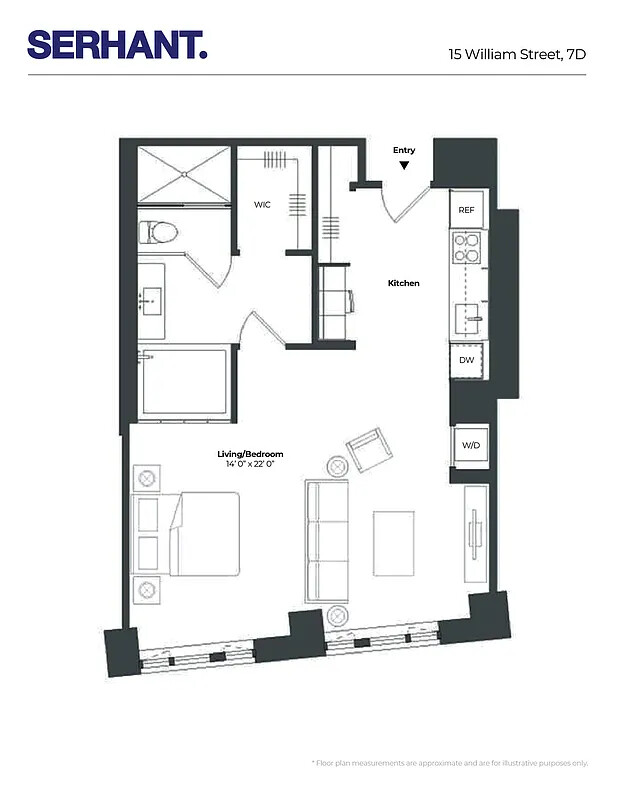 15 William Street 7D Financial District New York NY 10005