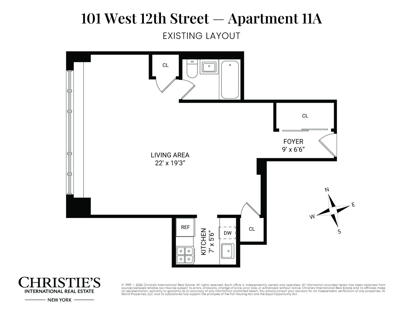 101 West 12th Street 11A Greenwich Village New York NY 10011