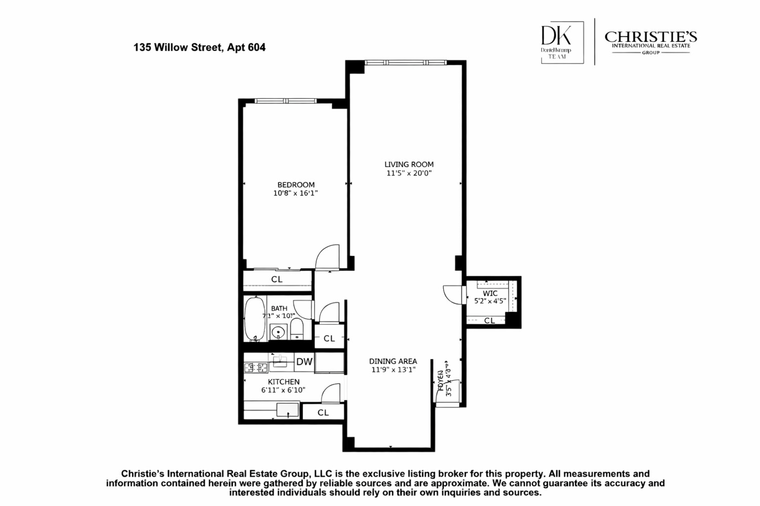 135 Willow Street 604 Brooklyn Heights Brooklyn NY 11201