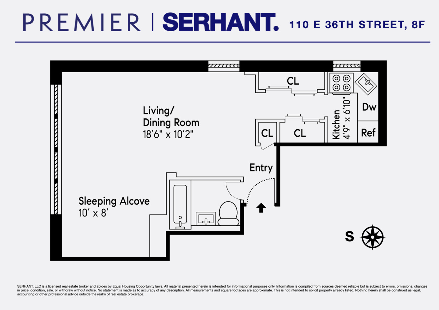110 East 36th Street 8F Murray Hill New York NY 10016
