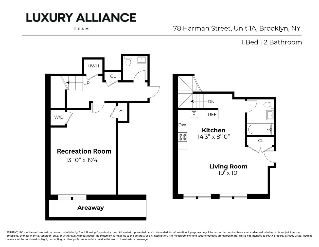78 Harman Street 1A Bushwick Brooklyn NY 11221