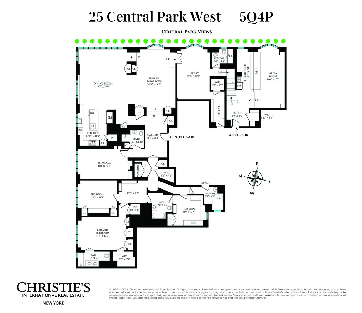 25 Central Park West Central Park West New York NY 10023