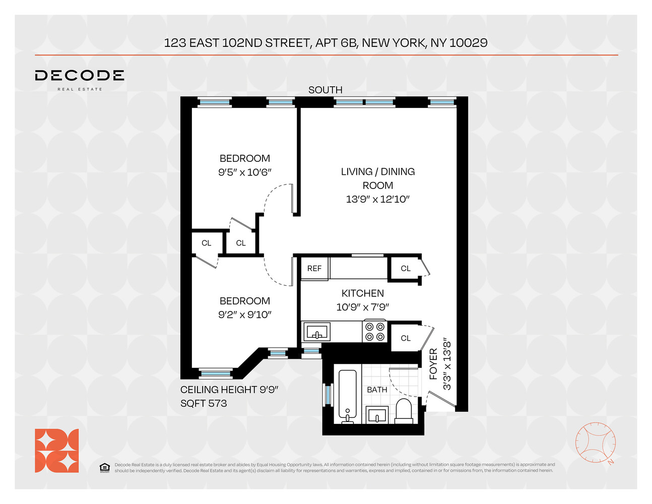 123 East 102nd Street 6B East Harlem New York NY 10029