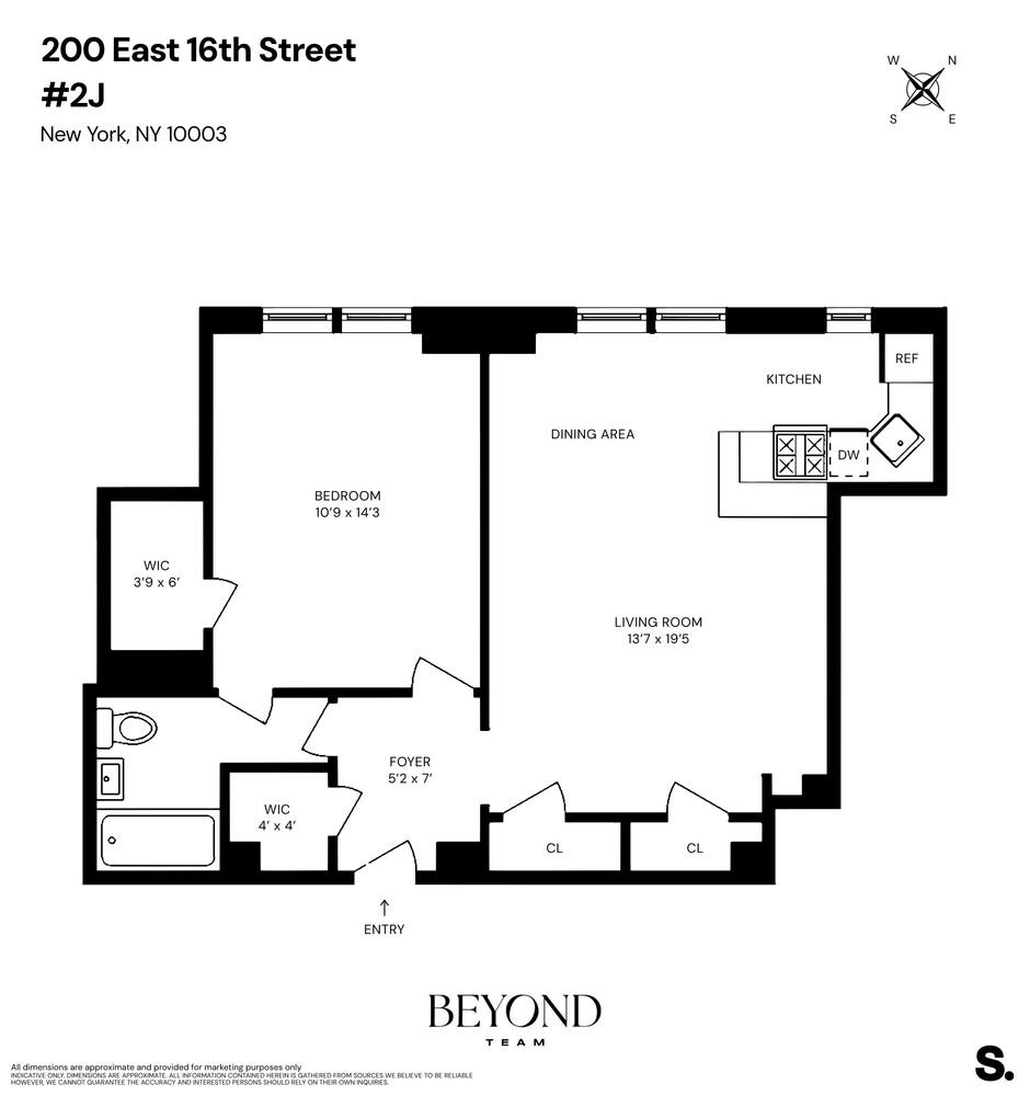 200 East 16th Street 2J Gramercy Park New York NY 10003