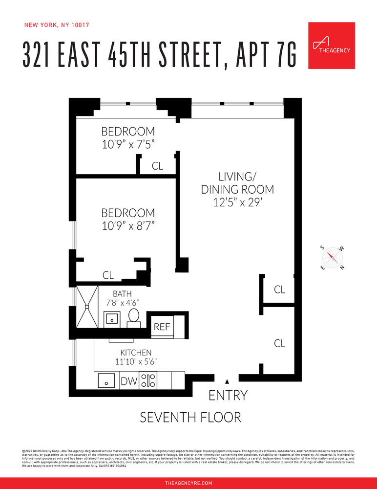 321 East 45th Street 7G Turtle Bay New York NY 10017