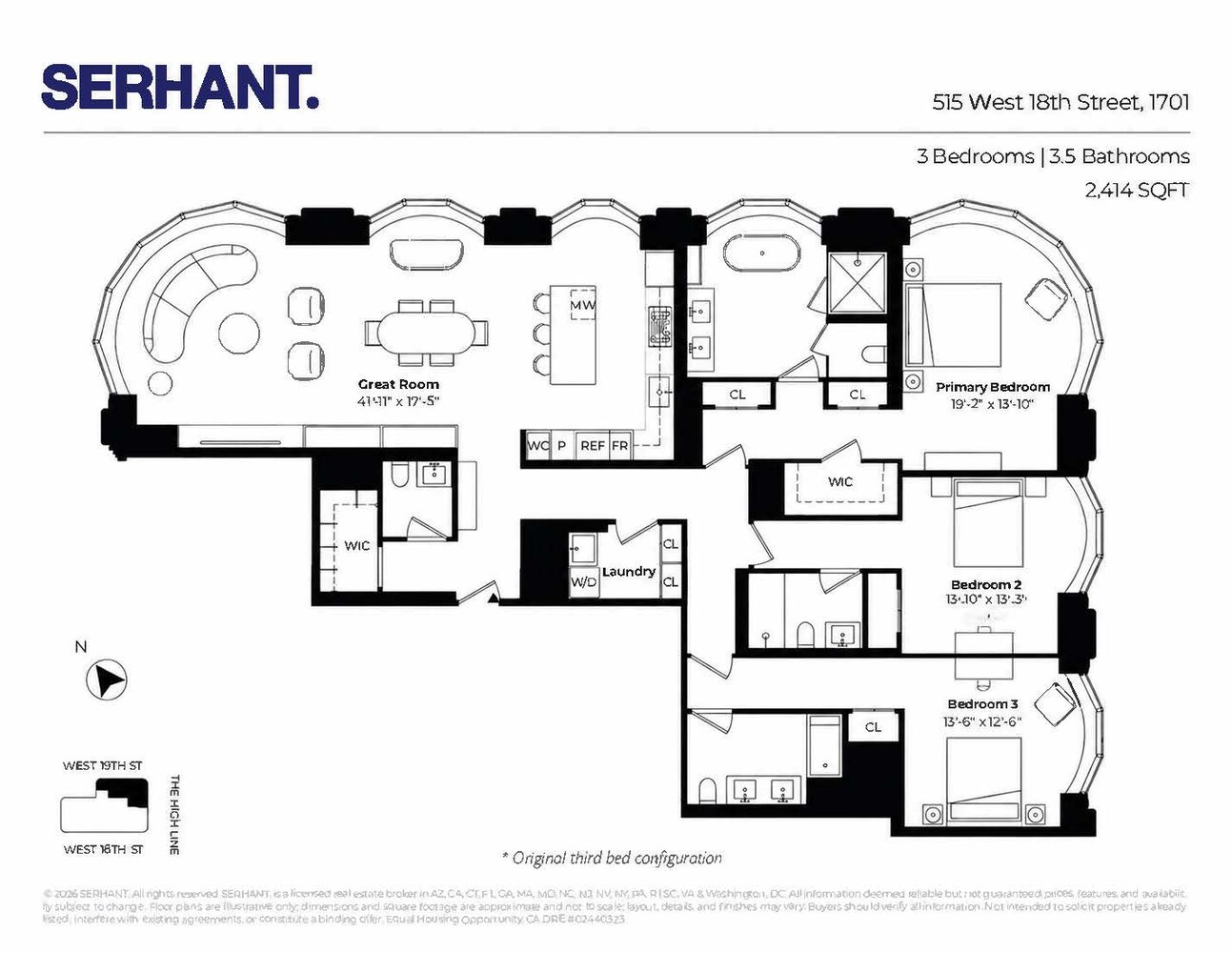 515 West 18th Street 1701 Chelsea New York NY 10011