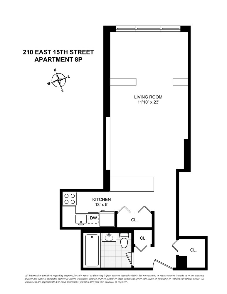 210 East 15th Street 8P Gramercy Park New York NY 10003