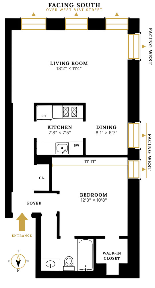 101 West 81st Street 305 Upper West Side New York NY 10024