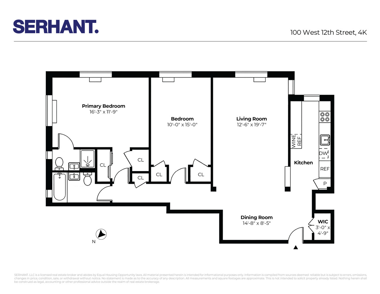 100 West 12th Street 4K Greenwich Village New York NY 10014