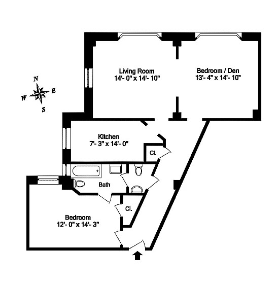 514 West 110th Street 4B Manhattan Valley New York NY 10025