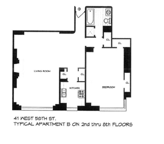 41 West 58th Street 7B Midtown West New York NY 10019