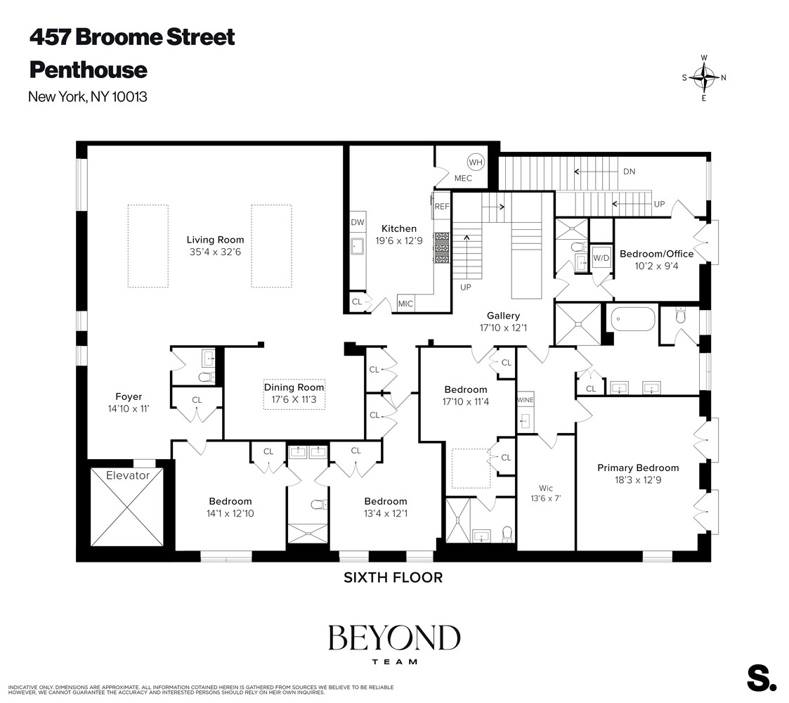 457 Broome Street PH Soho New York NY 10013