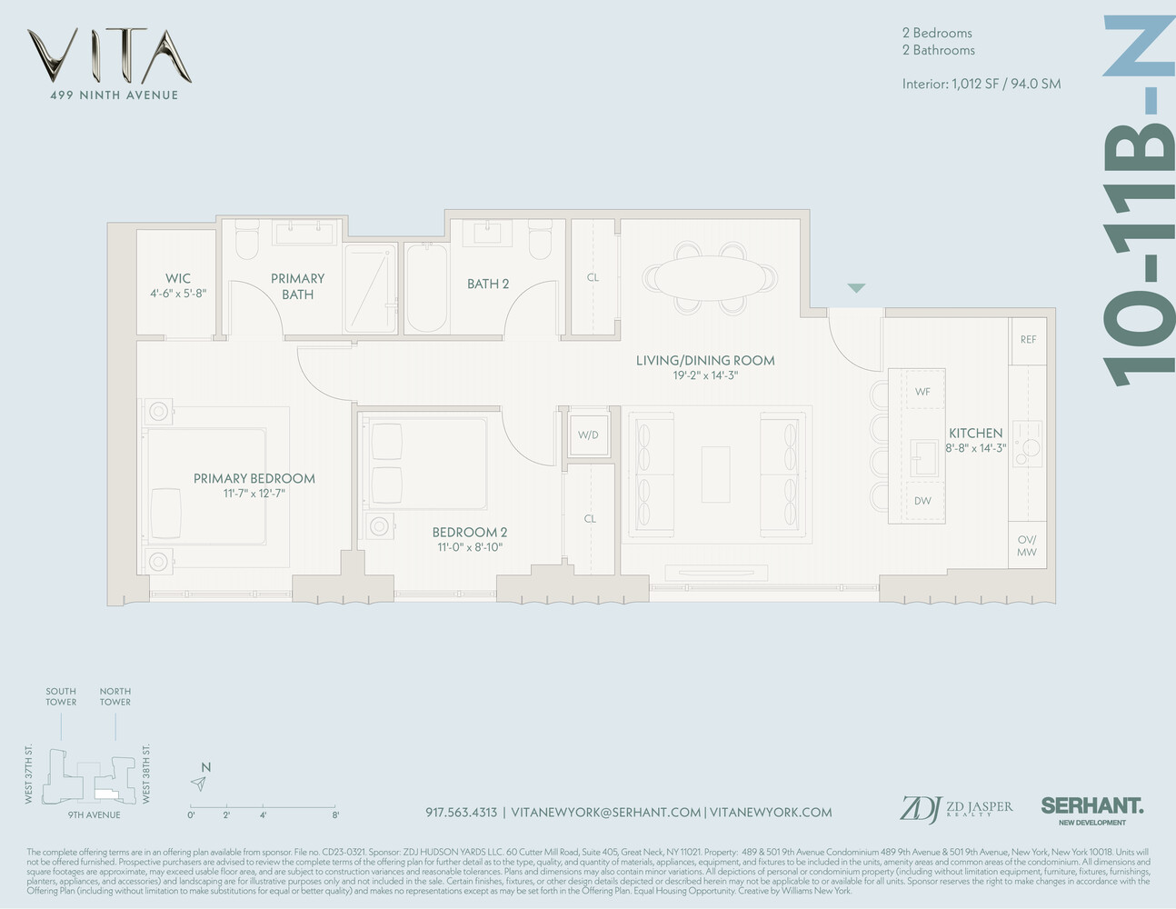 499 Ninth Avenue 10BN Clinton New York NY 10018