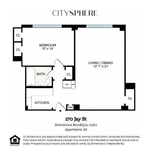 270 Jay Street 4G Downtown Brooklyn NY 11201