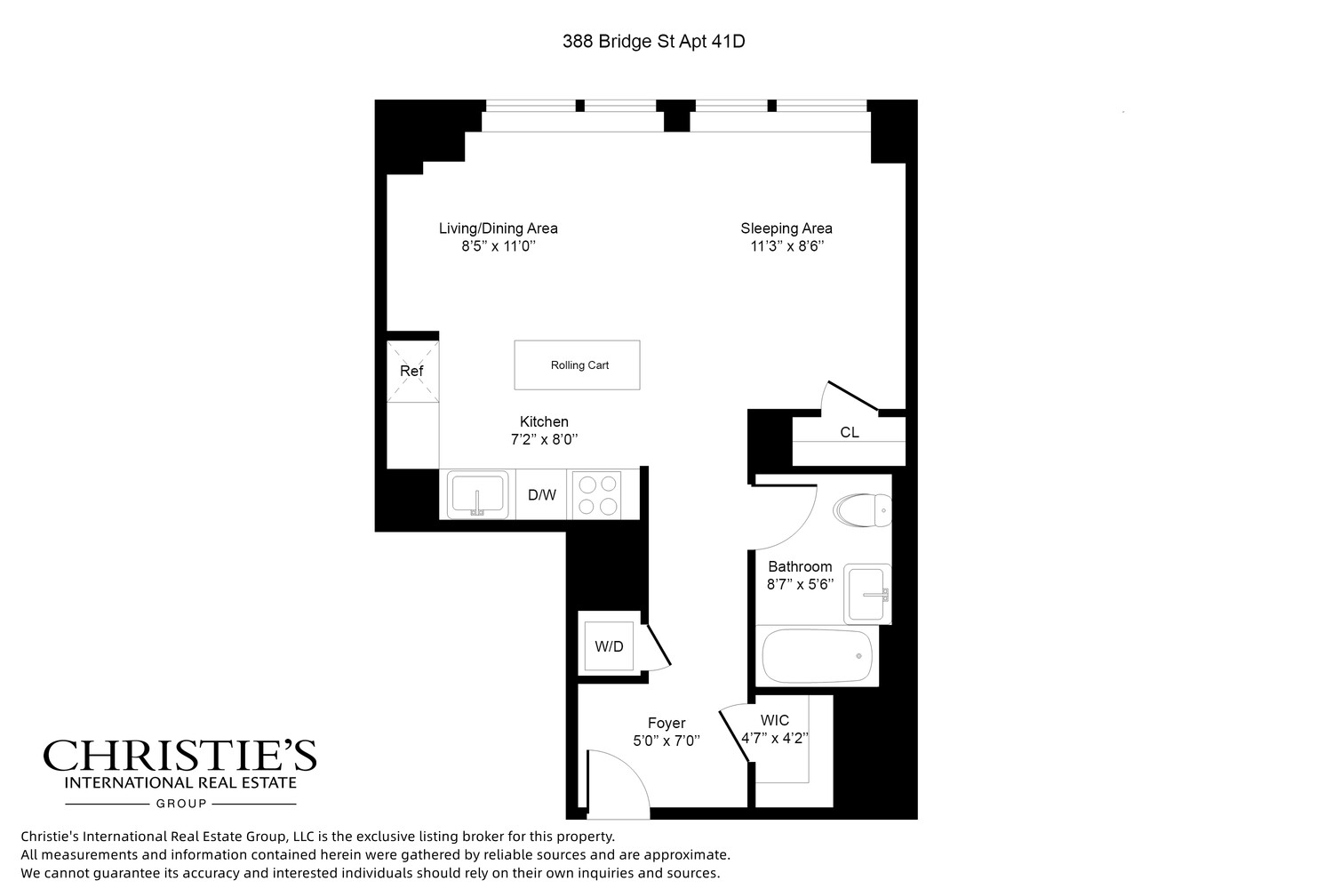 388 Bridge Street 41D Downtown Brooklyn NY 11201