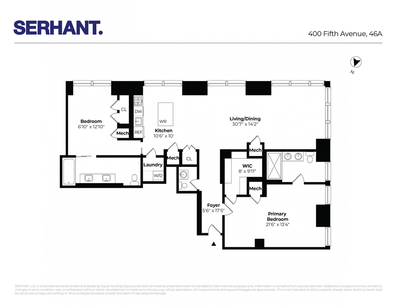 400 Fifth Avenue 46AB Midtown West New York NY 10018