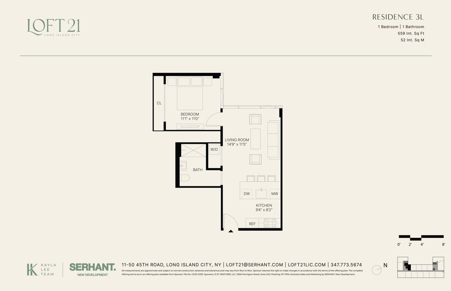 11-50 45th Road 3L Long Island City Queens NY 11101