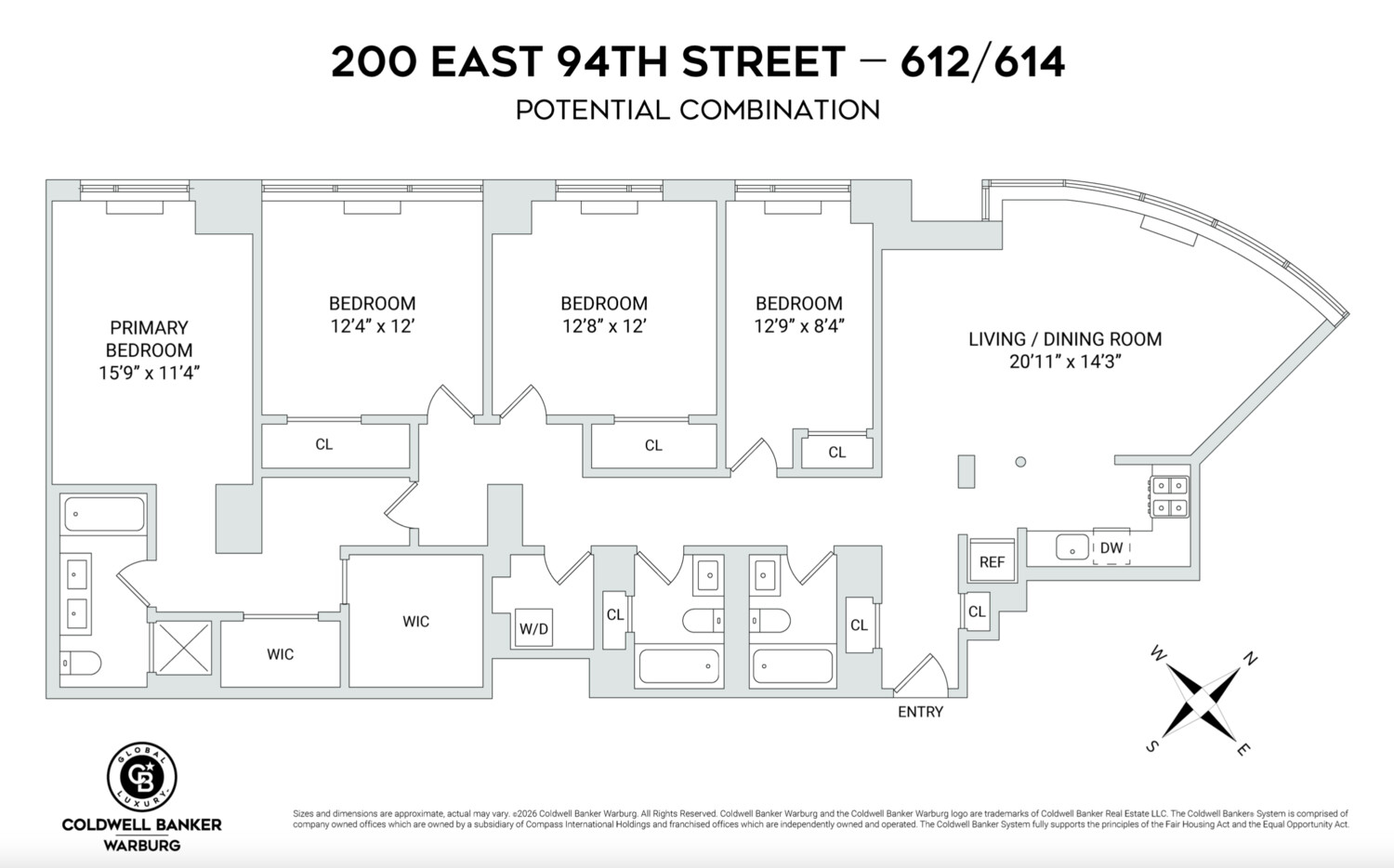 200 East 94th Street 612 Upper East Side New York NY 10128