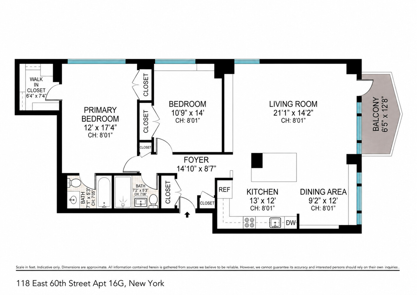 118 East 60th Street 16G Upper East Side New York NY 10022