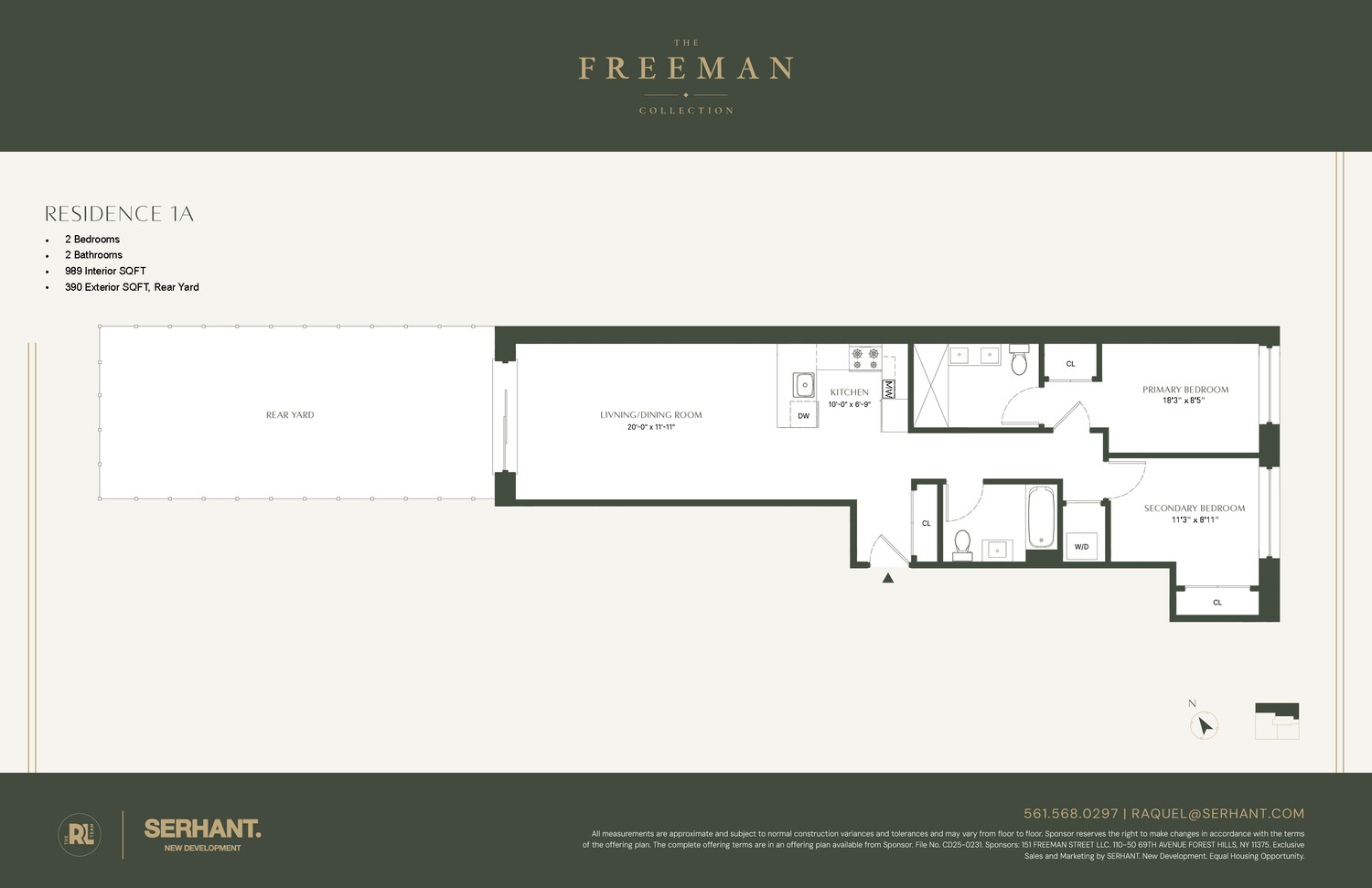 151 Freeman Street 1A Greenpoint Brooklyn NY 11222