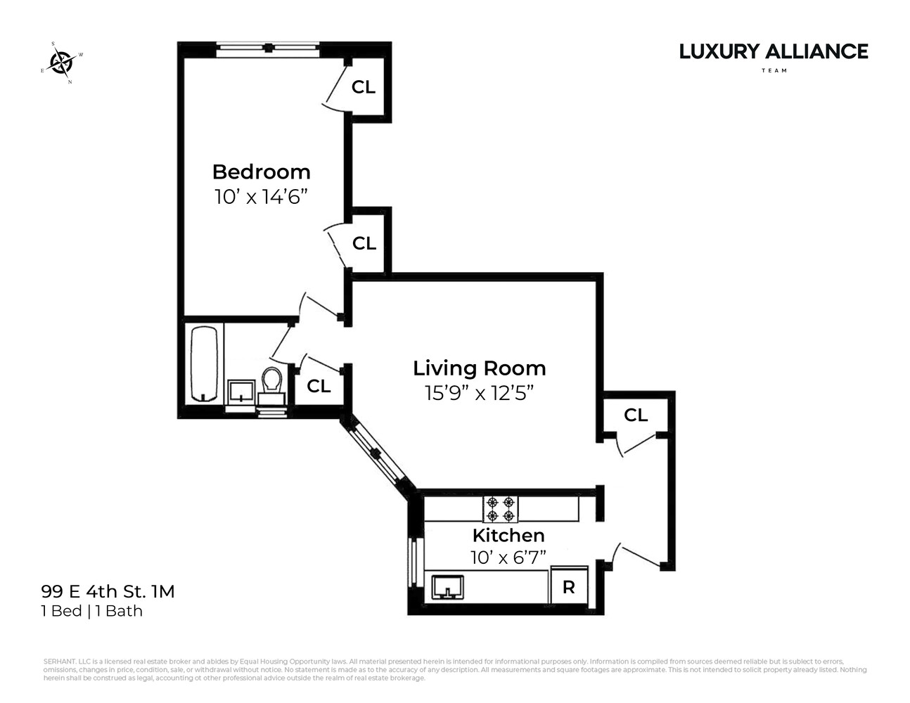 99 East 4th Street E. Greenwich Village New York NY 10003